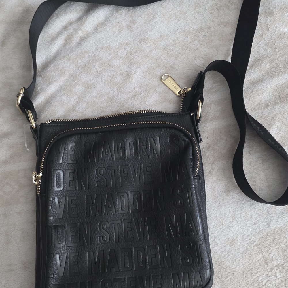 Steve Madden Black Crossbody Bag